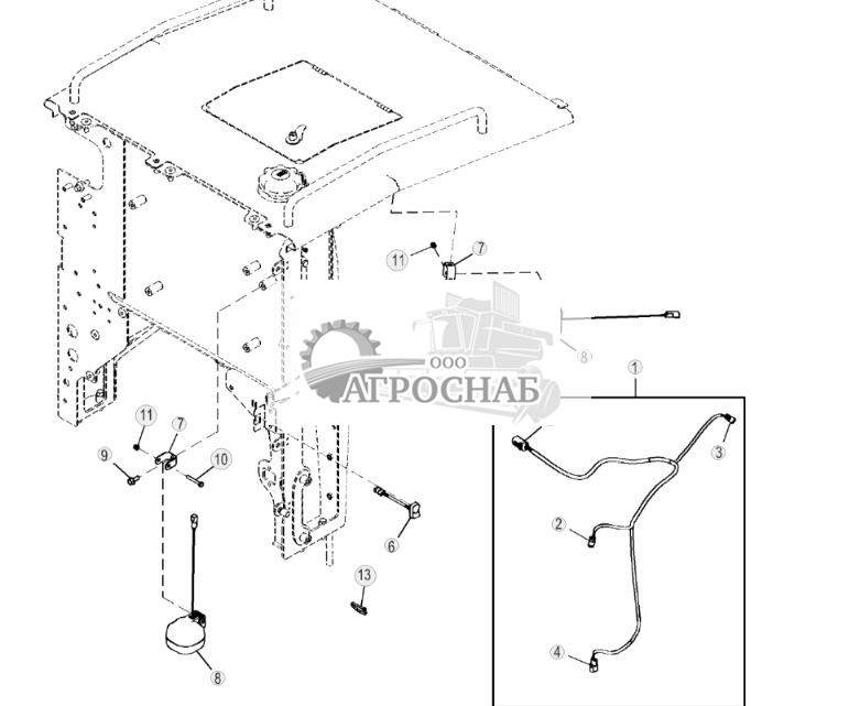 Рабочее освещение двигательного отсека - ST879459 158.jpg